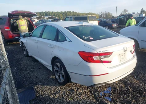 2018 Honda Accord Ex from USA, damaged, VIN 1HGCV1F48JA199424
